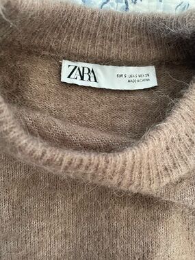 Zara Mohair Sweater-Small-Cocoa Brown